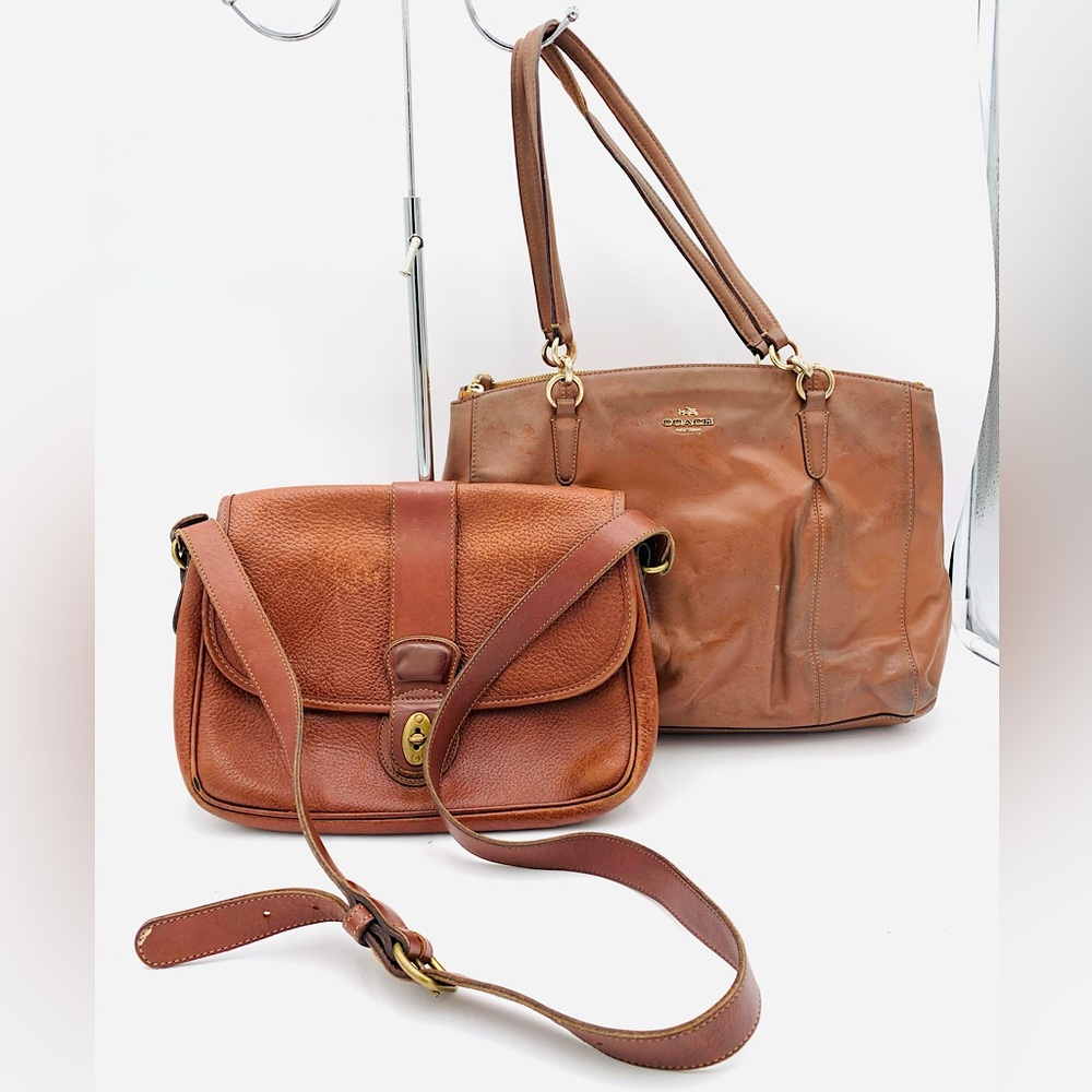 Rehab COACH Bundle✨Madison Sophie Satchel & Glenwood Vintage Saddle Bag